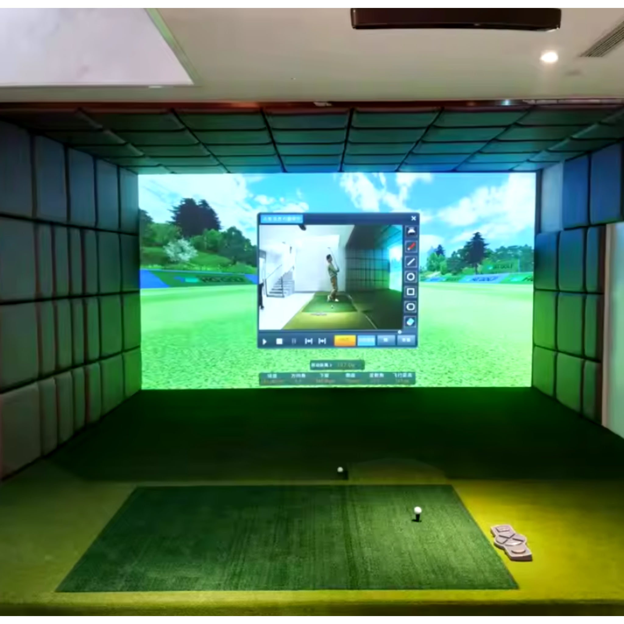 VisionStrike Ultra Golf Simulator